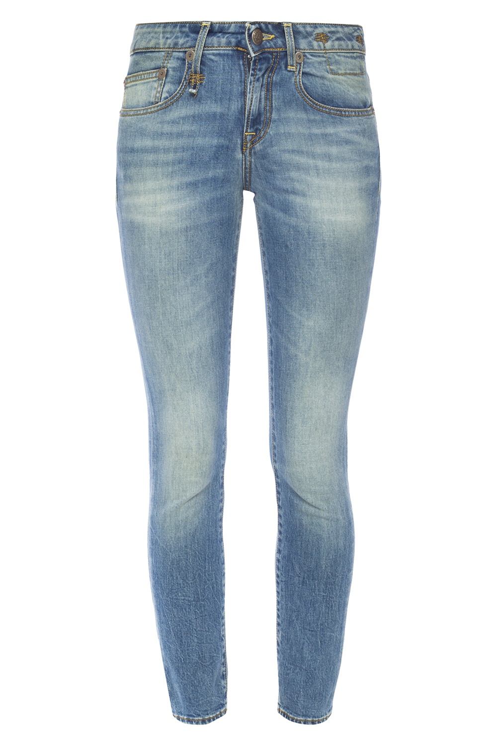 Blue Alison skinny jeans R13 Vitkac Italy